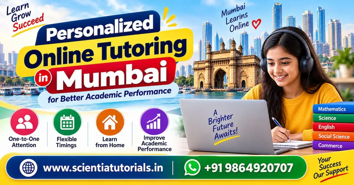 Personalized online tutoring in Mumbai for better academic performance